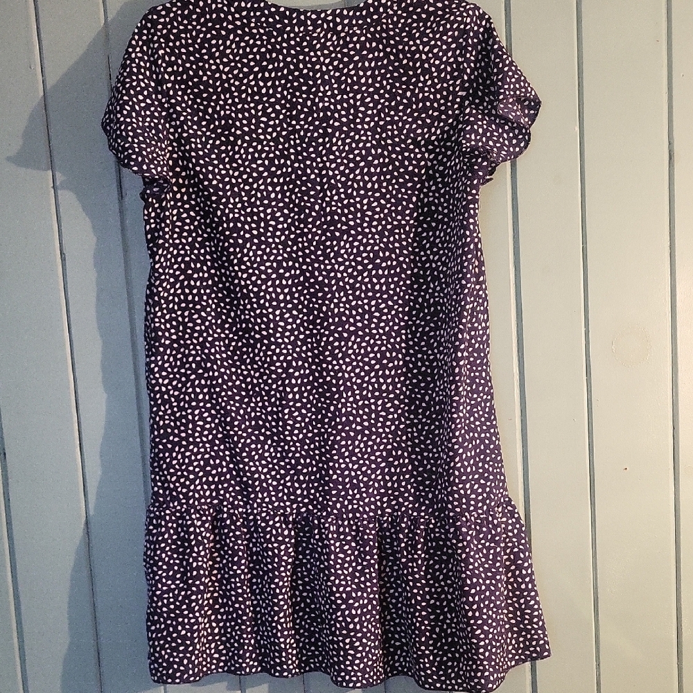 Purple Ruffled Babydoll Dress - Picture 3 of 3